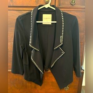 NWOT Women’s Cropped Studded Blazer Size L